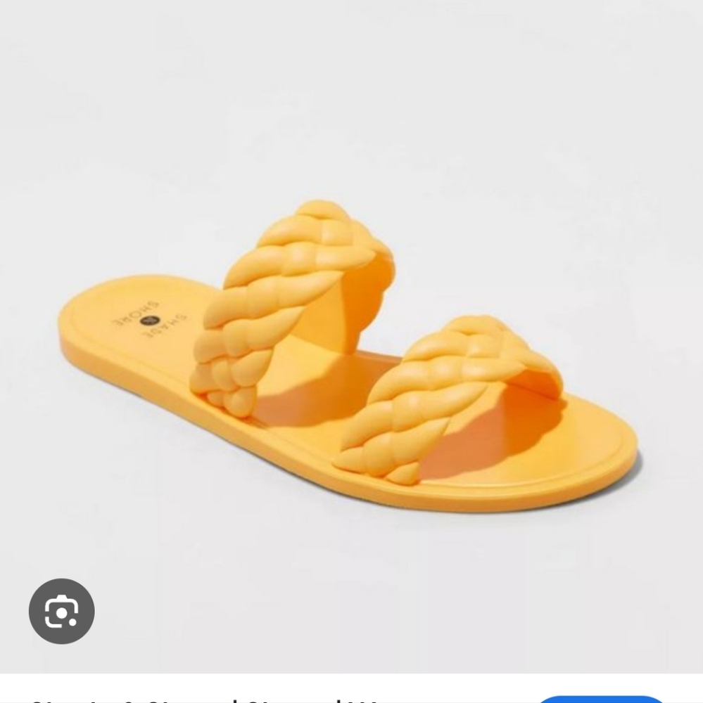 Shade & Shore Orange Jelly Slides